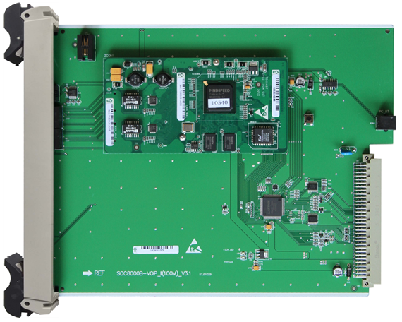 SOC8000数字程控交换机VOIP数字中继板